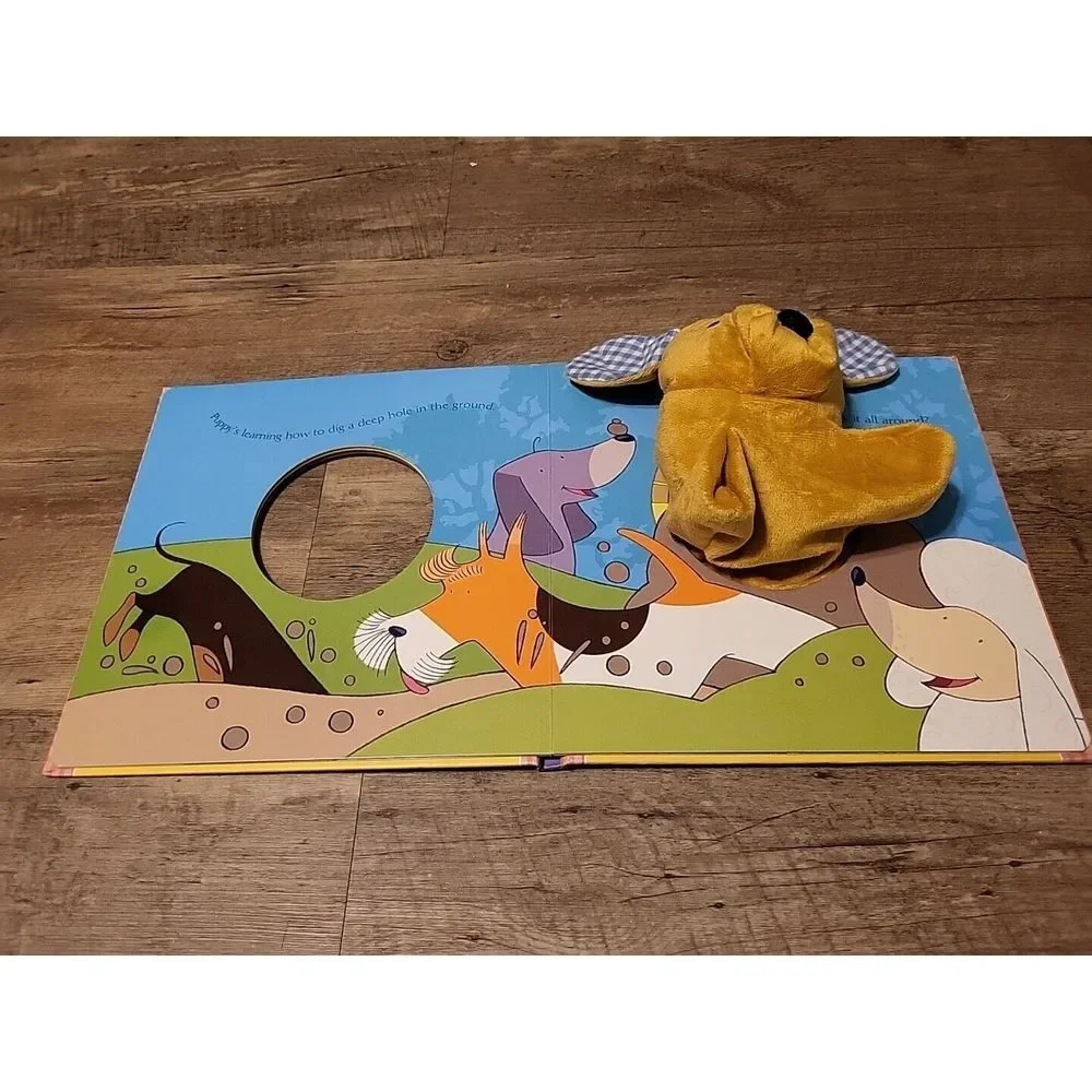 Little Puppy & Cute Kitten (Puppet Book)‎ by Jon Lambert Hardback Book Lot